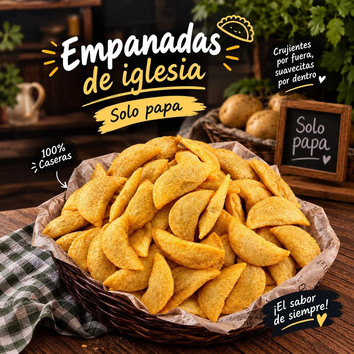 Empanadas de iglesia x 50 unidades