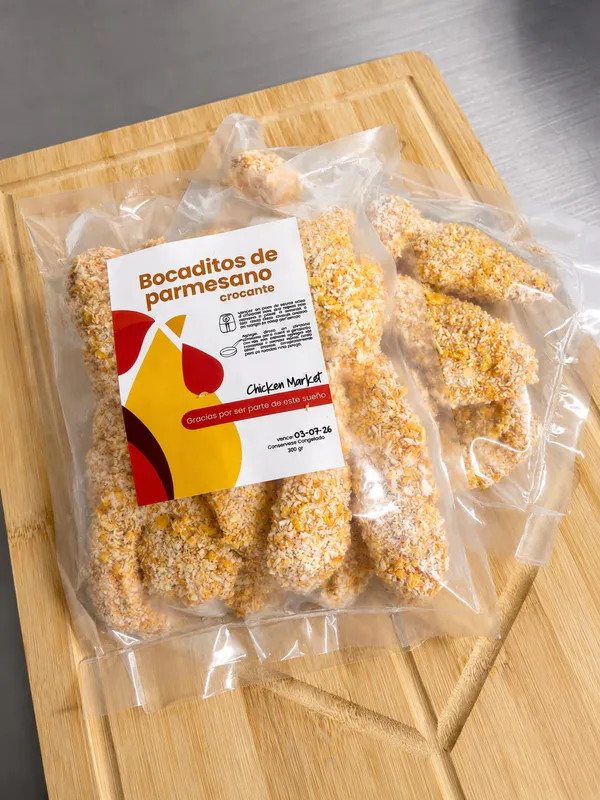 Bocaditos de parmesano crocante 300g