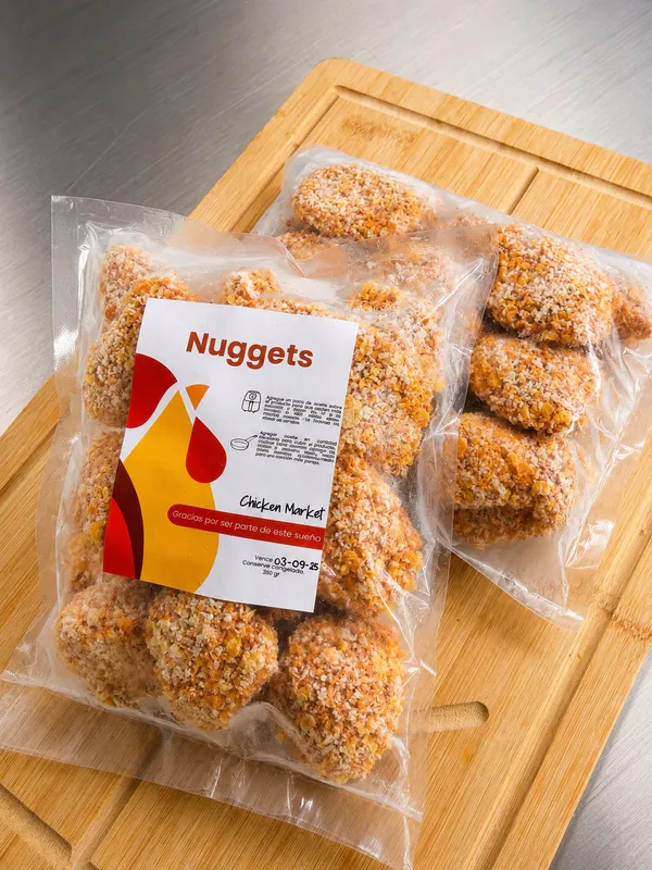Nuggets de Pechuga con apanado artesanal 350g