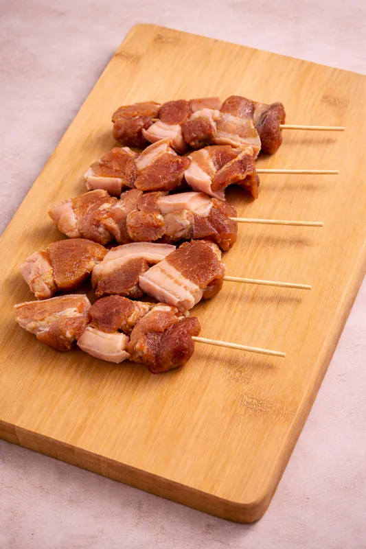 Brochetas de tocino ahumado (5 unidades x100gr) image 2